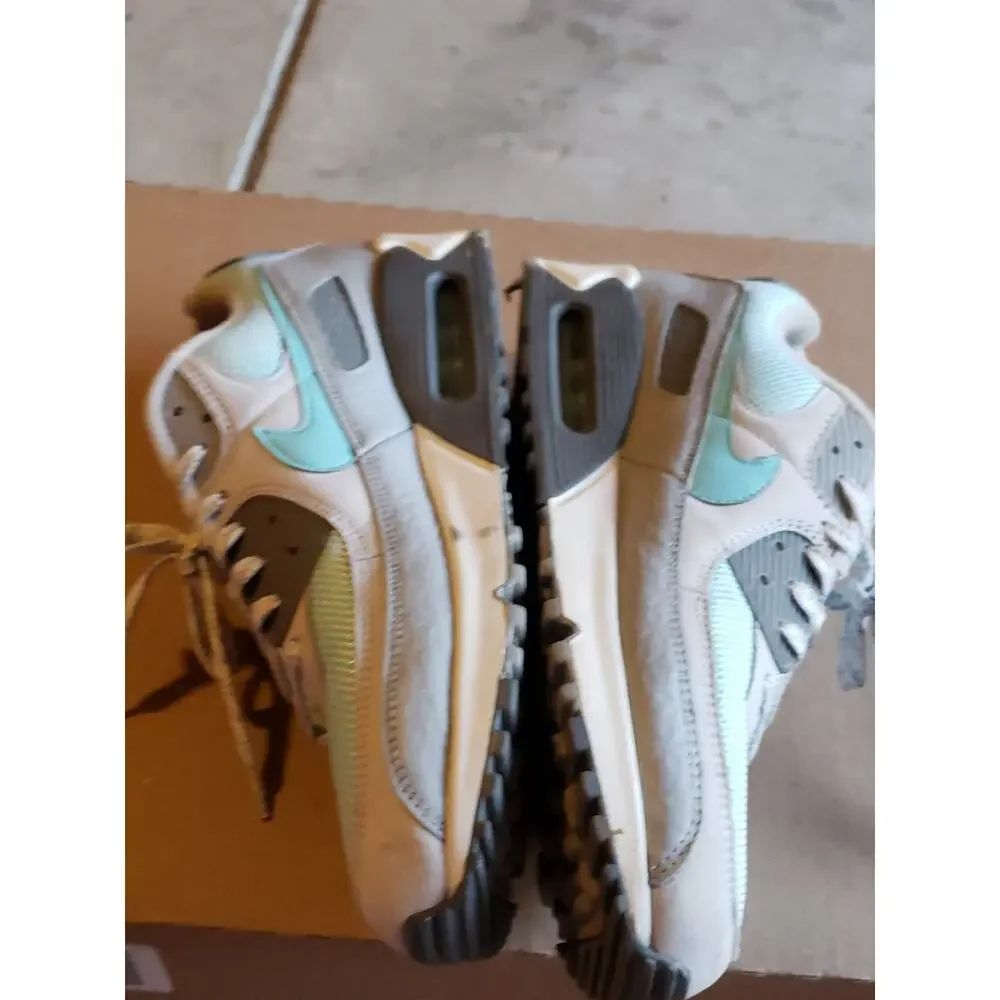 Nike Air Max 90 Shoes Size 15 Mens Blue Snowflake Basketball DQ0789 001